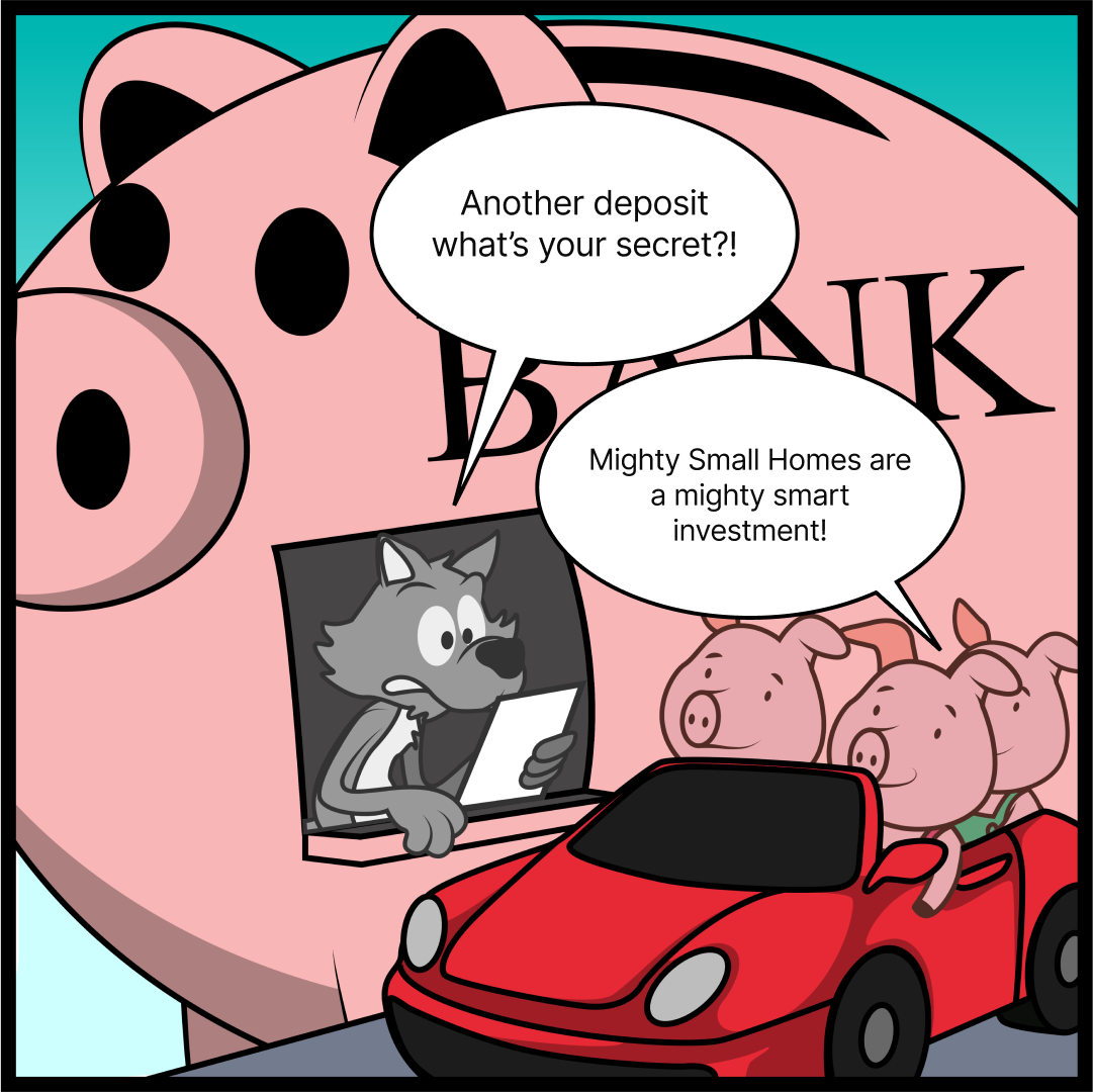 3 pigs campaign bank depost savings