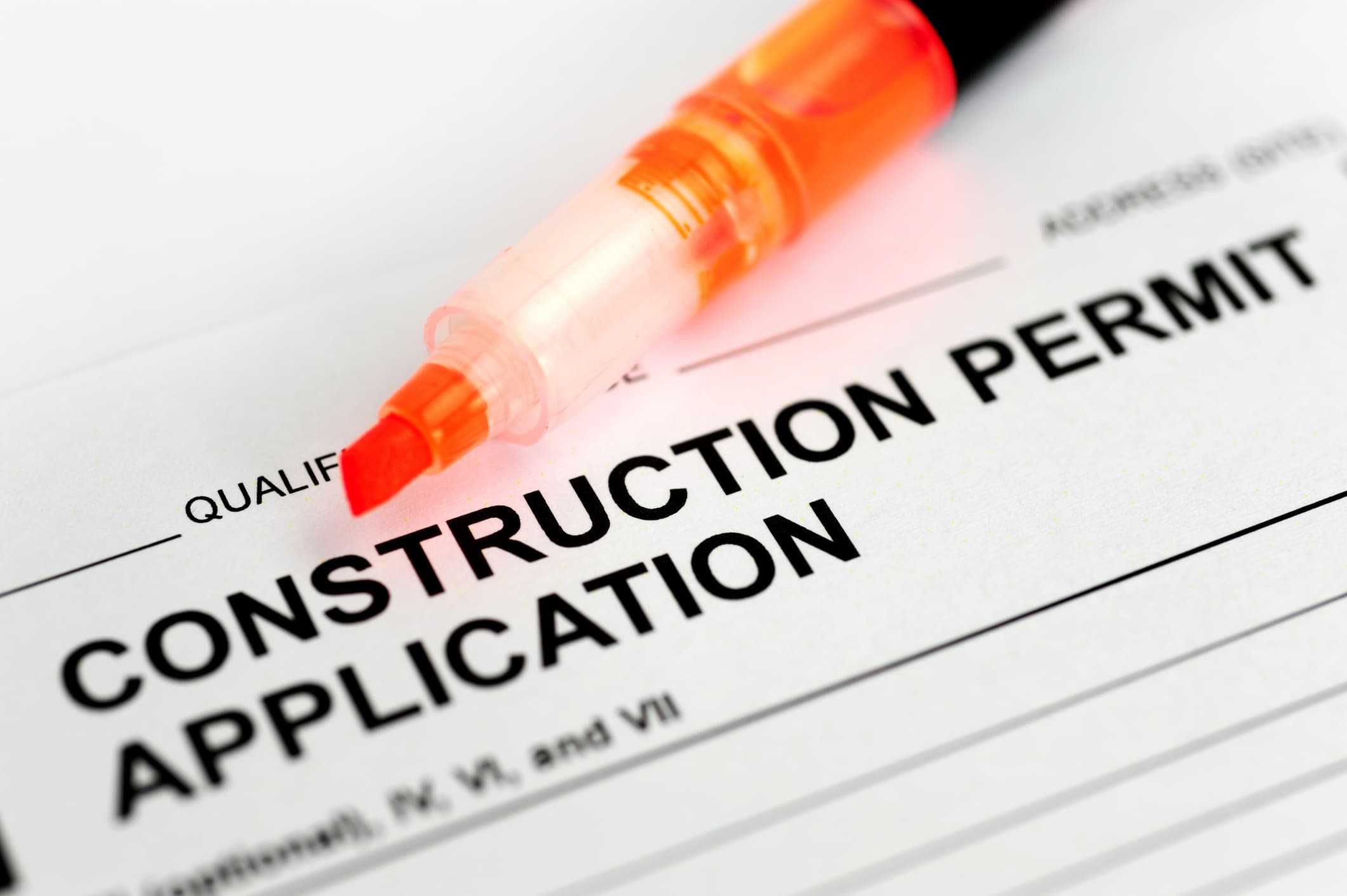 building construction permit application
